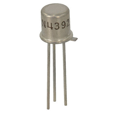 2N4392 Metal Package N-Channel JFET 40V 75mA TO-18