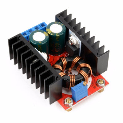 Step-Up Boost Converter, 150W DC-DC Module for Adjustable Power Supply: 10-32V to 12-35V 6A