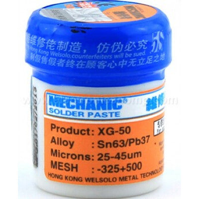 Mechanic SMD Solder Paste, XG-50, 35g