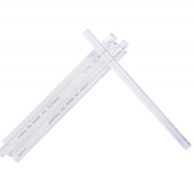 One piece of transparent hot melt glue stick for glue guns