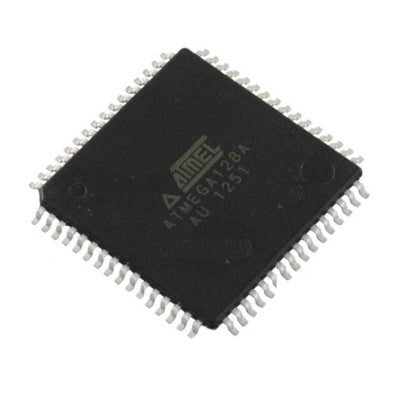 ATMEGA128A - AU Microcontroller - 8-Bit 64 Pin 128K Flash Microcontroller - (SMD TQFP Package)