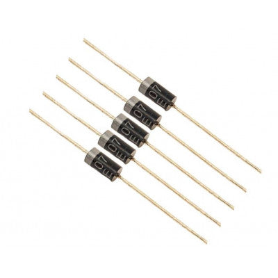 One pack of five 1N4007 diodes