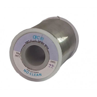 ACE 500gm SMT Grade No. Clean Solder Wire, 22 gauge