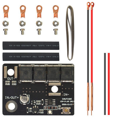 Handmade 12-volt portable battery energy storage Spot welding circuit boards for PCBs