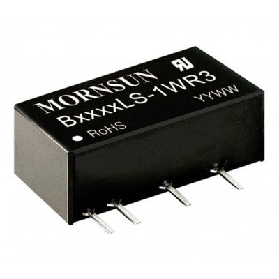 The B0503LS-1WR3 Mornsun SIP-packaged 5V to 3.3V DC-DC Converter 1W Power Supply Module