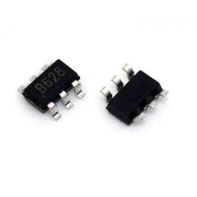 The SMD SOT23-6 package contains the High Efficiency Step Up Converter IC MT3608.