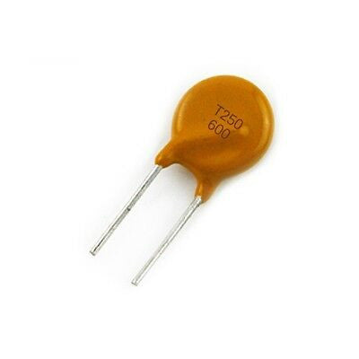 PPTC Resettable Fuse, Tyco Raychem TRF250-600, 250V, 600mA