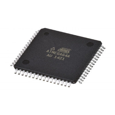 ATMEGA64A - AU Microcontroller - 8-Bit 64-Pin 64KB Flash Microcontroller - (SMD TQFP Package)