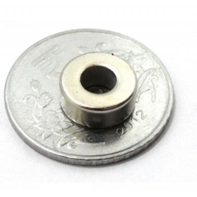 11mm x 5mm x 5mm (11x5x5 mm) Neodymium Ring Magnet