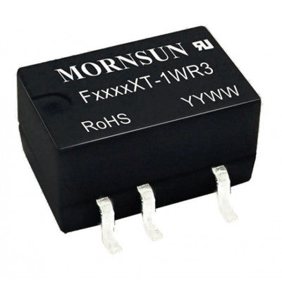 Compact SMD Package - F0512XT-1WR3 Mornsun 5V to 12V DC-DC Converter 1W Power Supply Module