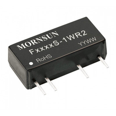 Compact SIP Package - F1515S-1WR2 Mornsun 15V to 15V DC-DC Converter 1W Power Supply Module