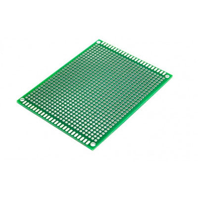 Double-Sided Universal PCB Prototype Board, 8 by 12 cm