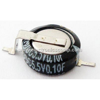 Super Capacitor, 0.1F, 5.5V