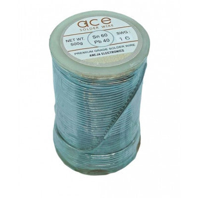 ACE Premium 16-gauge 60/40 Grade Solder Wire, 500g