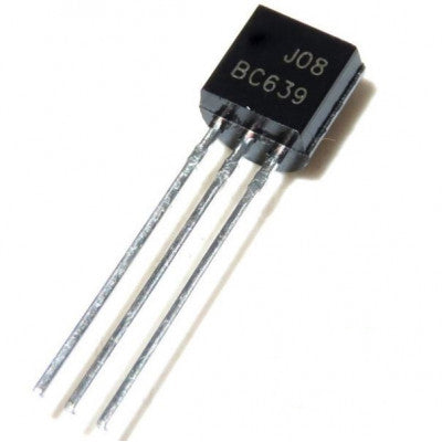 BC639 TO-92 Package NPN High Current Transistor, 80V/1A