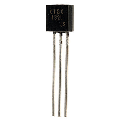 50V 100mA TO-92 Packaged BC182L NPN General Purpose Amplifier Transistor