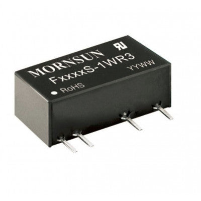 F0515S-1WR3 Mornsun 1W Power Supply Module - SIP Package - 5V to 15V DC-DC Converter