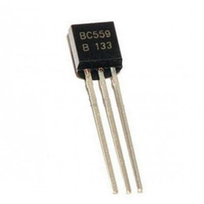 PNP General Purpose Transistor BC559 - 5 Pieces Pack - 30V 100mA TO-92 Package