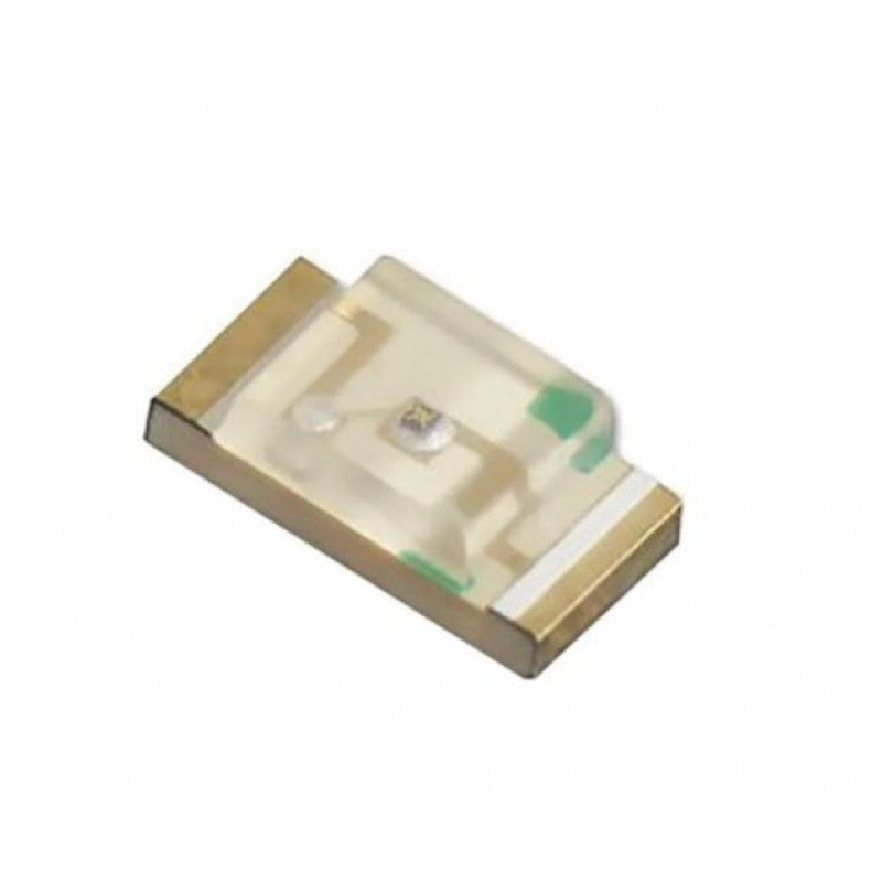 Pack of ten pieces, green LED 1210 (3528) SMD package