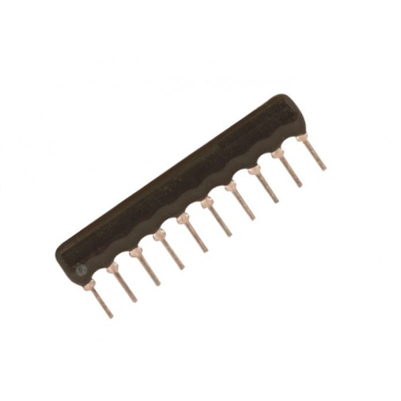 10 Pin Resistor Network - SIP - 3.3K ohm