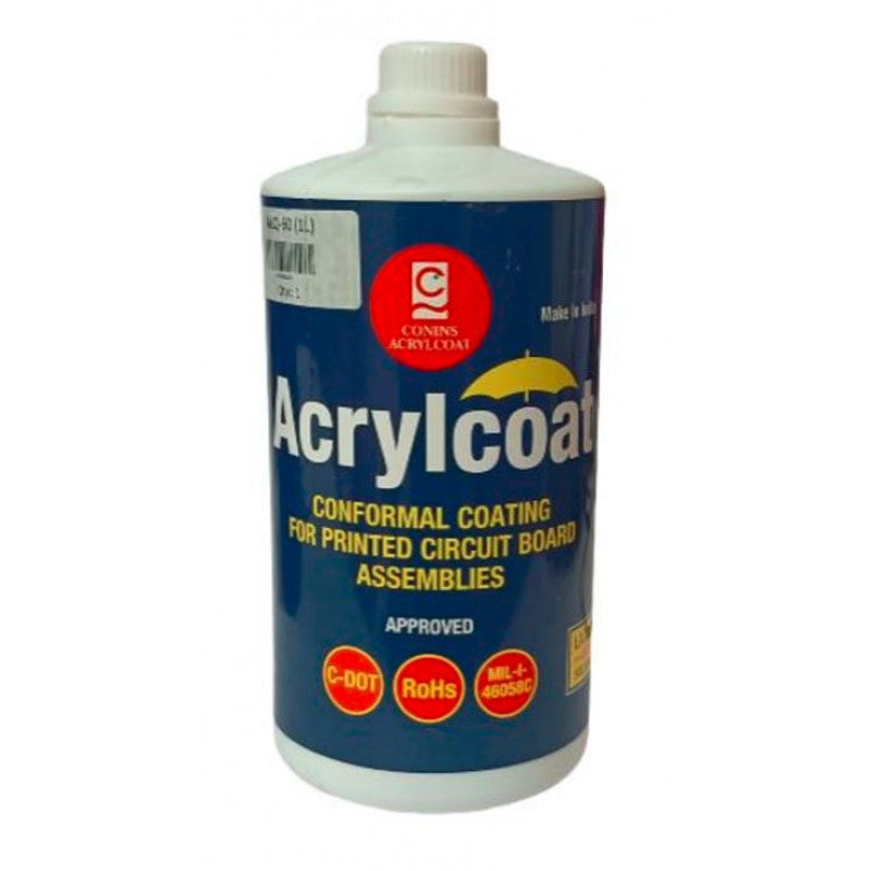 Solderable PCB Assemblies Acrylcoat ALQ-60 Conformal Coating - 1 Litre