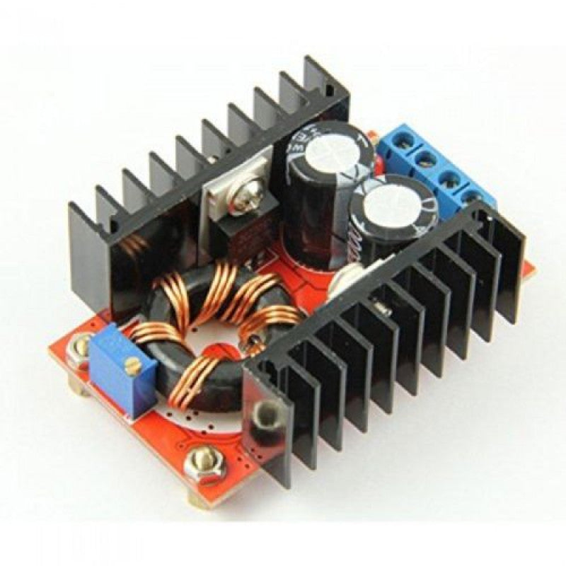 Step-Up Boost Converter, 150W DC-DC Module for Adjustable Power Supply: 10-32V to 12-35V 6A