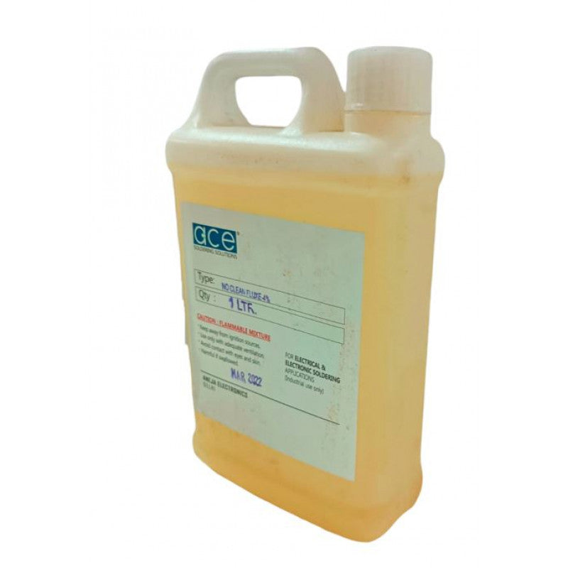 ACE Soldering Liquid Flux, 1 Litre, 4% No Clean