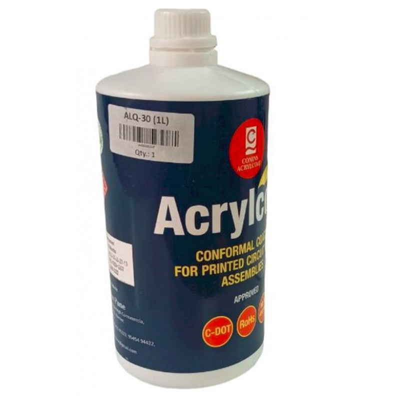 Solderable PCB Assemblies Acrylcoat ALQ-30 Conformal Coating - 1 Litre