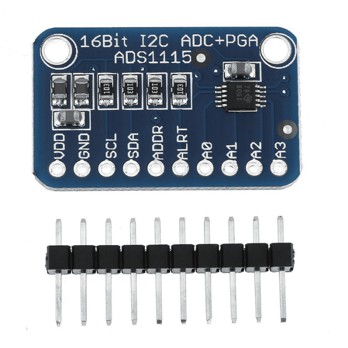 ADS1115 16-Bit 4-Channel I2C Module