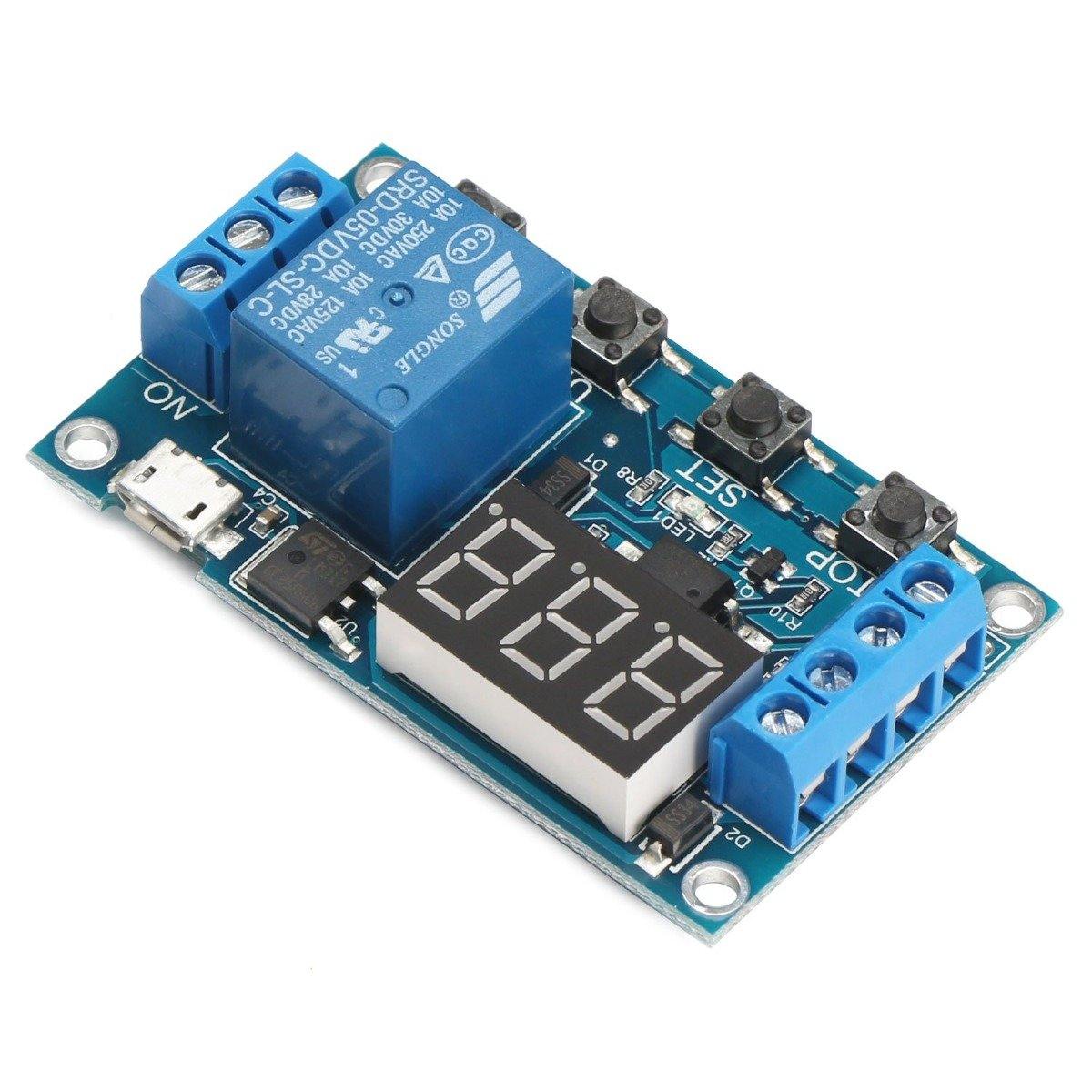 DC Single-Way Relay Module, 6V-30V