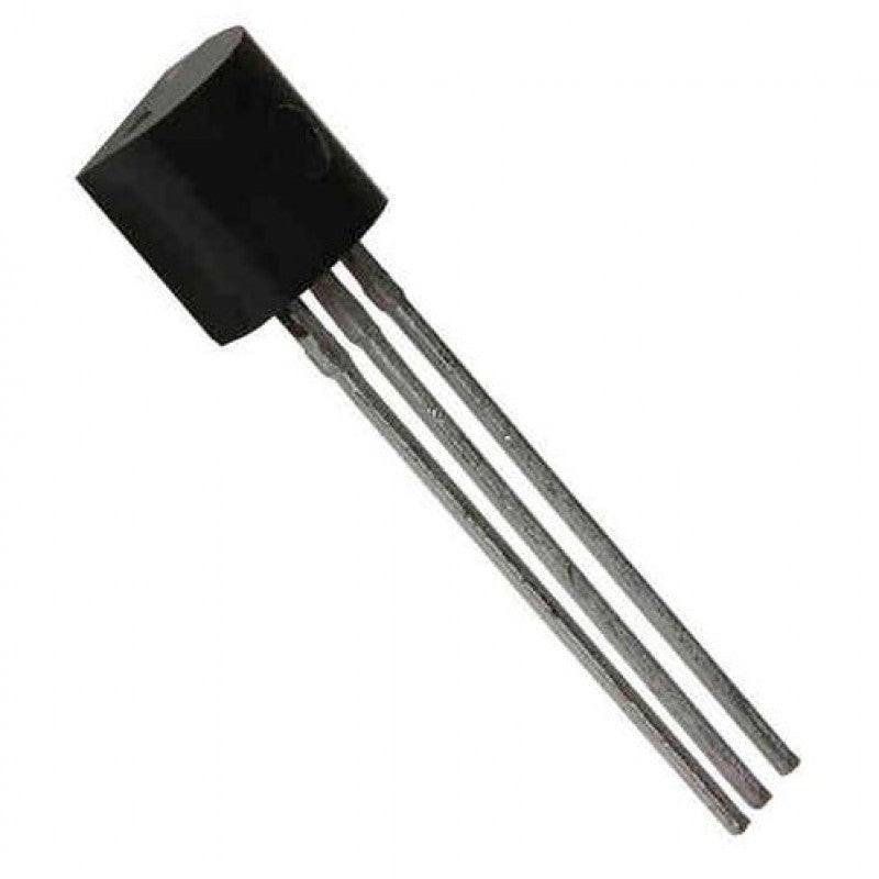 Five-piece pack of BC556 PNP General Purpose Transistor, 65V, 100mA, TO-92 package