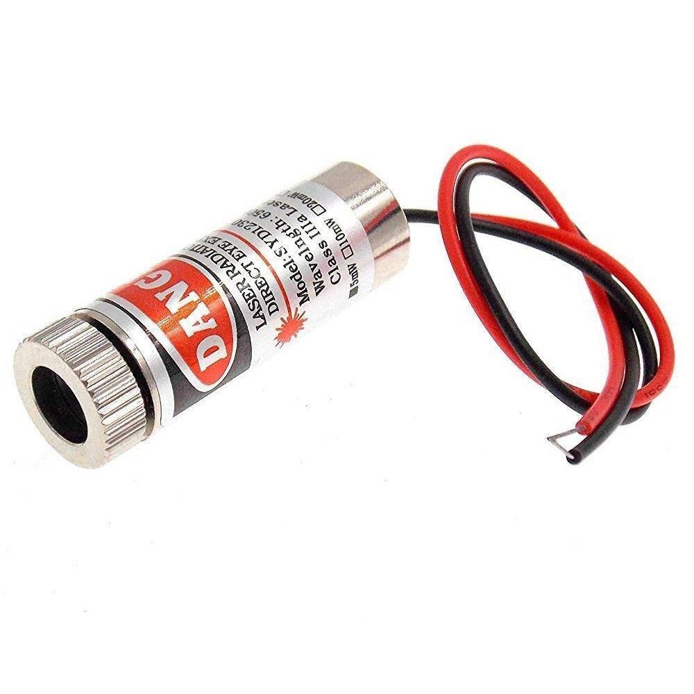 SYD1230 Red Point Laser Module, 12 mm, 650 nm, 5 mW