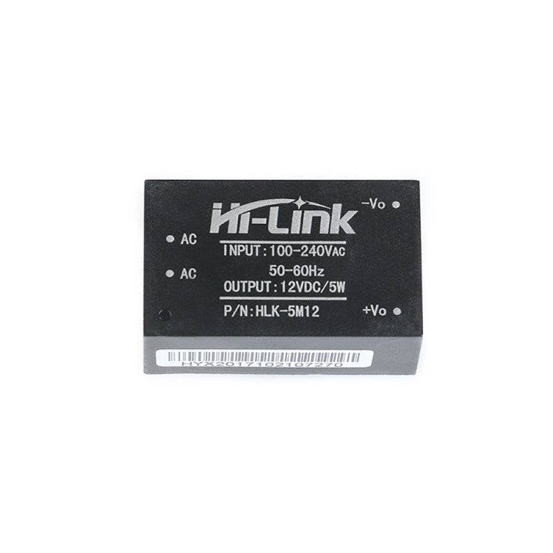 Hi-link 12V 5W AC to DC Power Supply Module, model number HLK-5M12