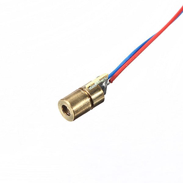 650nm 6mm Mini Laser Dot Diode Module with 5V DC