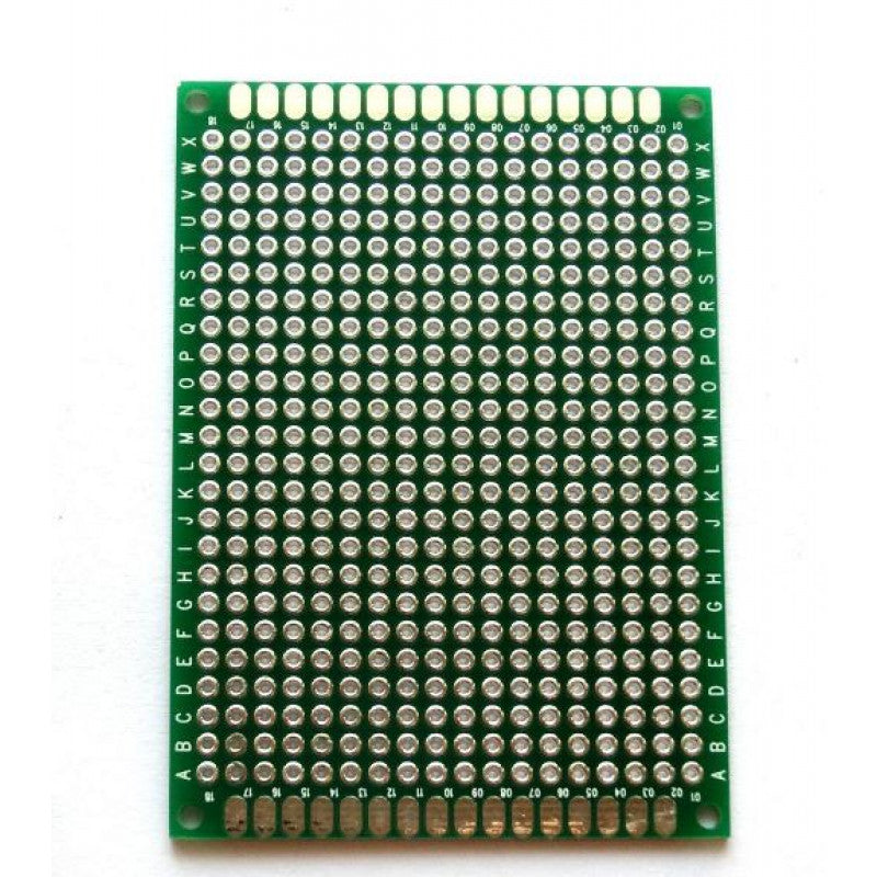 Double-Sided Universal PCB Prototype Board, 5 by 7 cm