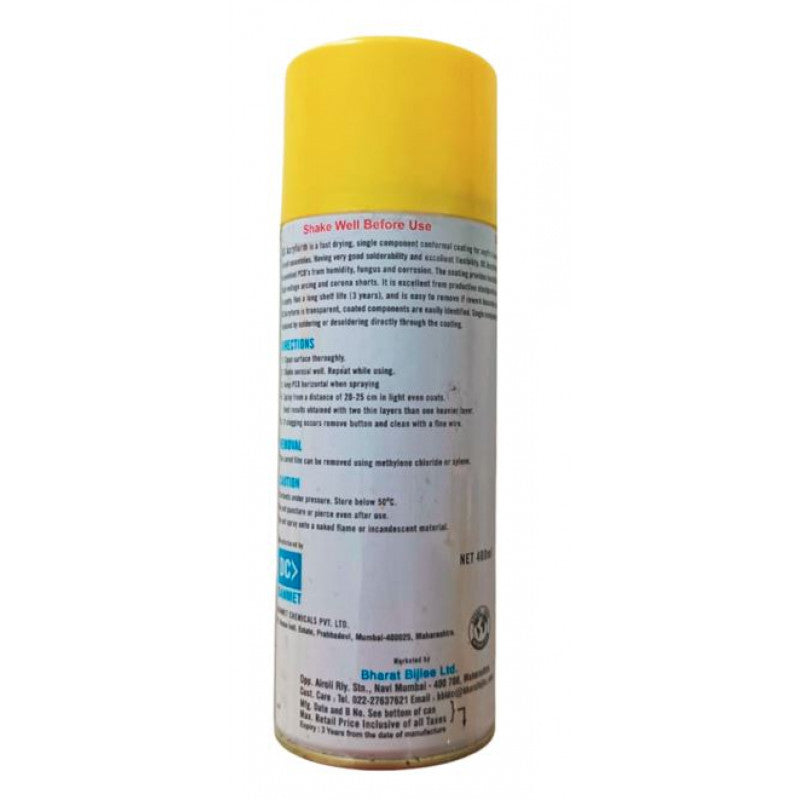 PCB Acryform Conformal Coating Bharat Bijlee DC - 400ml