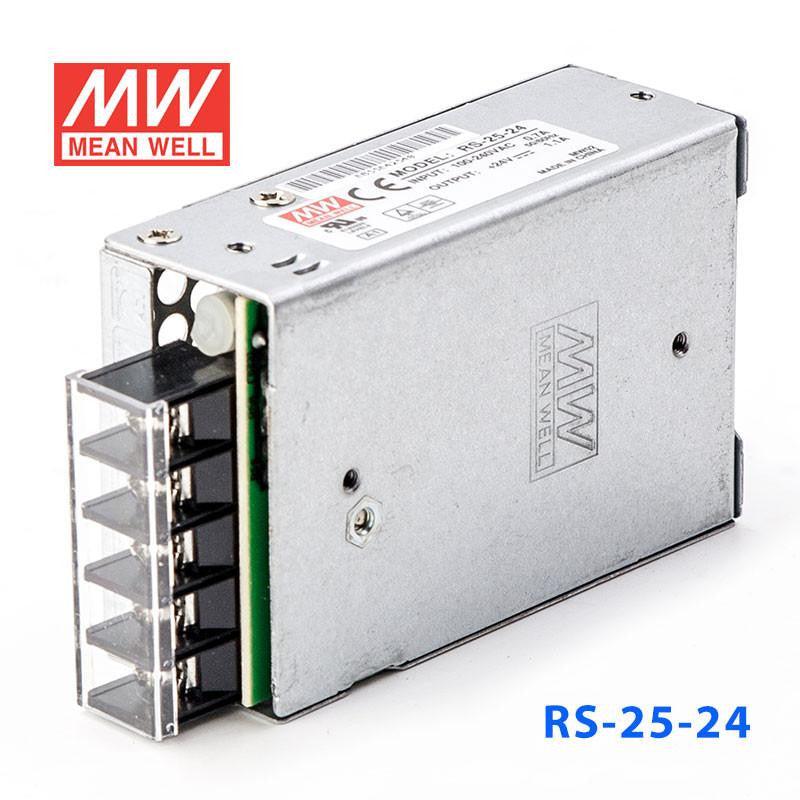 Mean Well SMPS RS-25-24 - 24V 1.1A - 26W Metal Power Source