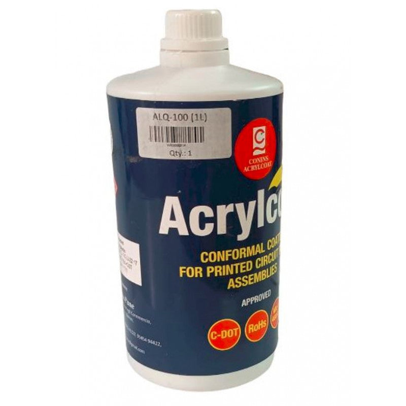 Solderable PCB Assembly Conformal Coating, Acrylcoat ALQ-100, One Litre