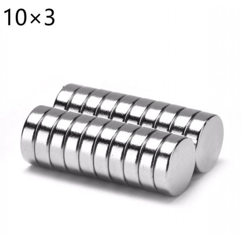 10mm x 3mm (10x3 mm) Neodymium Disc Strong Magnet