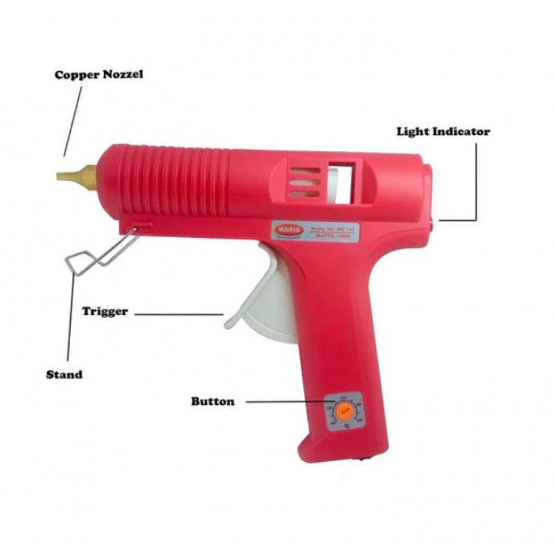 Mario ME-151 Hot Melt Glue Gun, 150 Watt