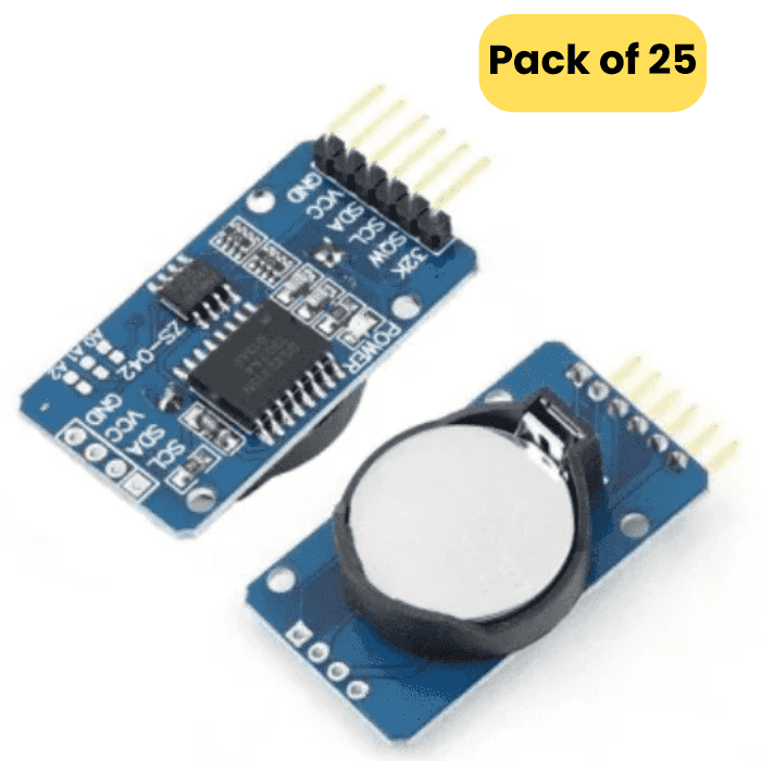 DS3231 Battery-operated Real Time Clock Memory Module (Set of 25)