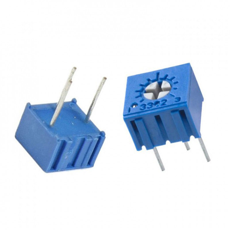 Adjustable Resistor with 100k Ohms (3362 Pack) - Trimpot Trimmer Potentiometer