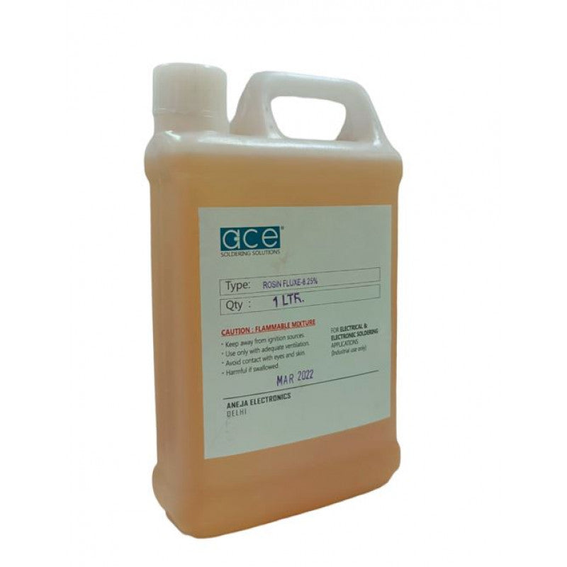 ACE 1 Litre Soldering Liquid Flux with 8.25% Rosin