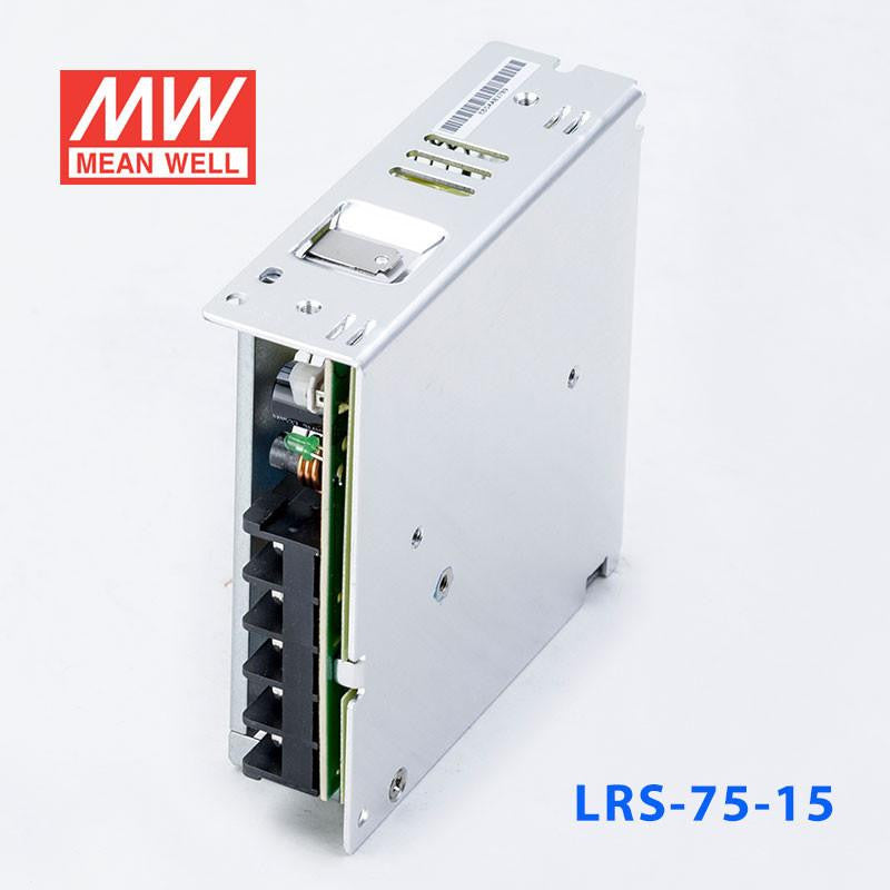 Mean Well SMPS - LRS-75-15 - 15V 5A - 75W Metal Power Supply