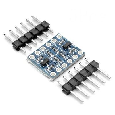 Logic Level Converter with 2 Channels (I2C, UART, 5V-3.3V)