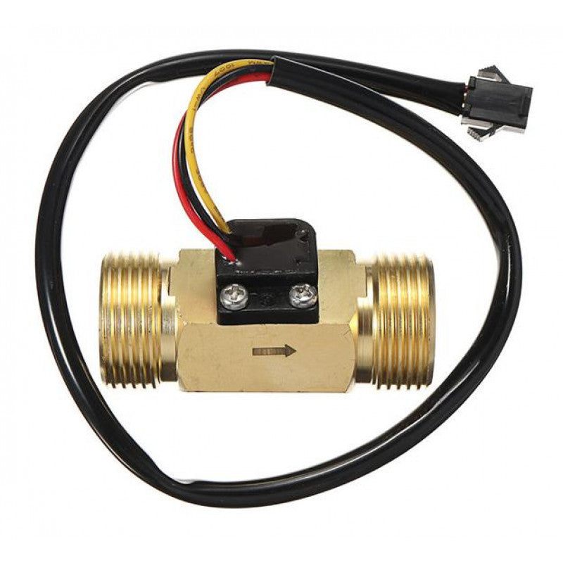 Brass Water Flow Sensor, 3/4-Inch, SEN-HZ43WB