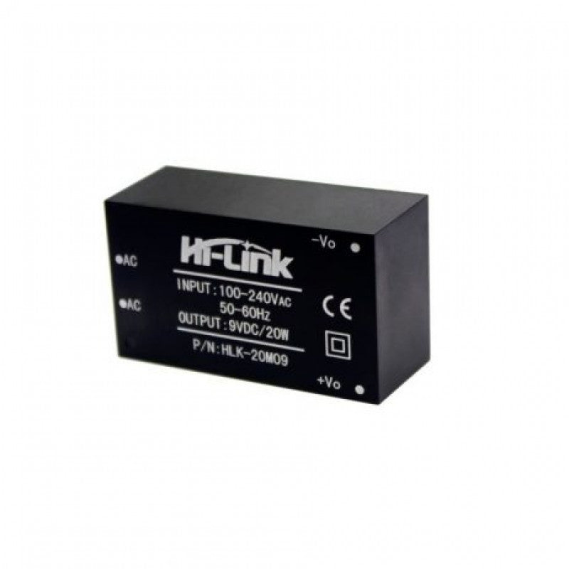 Hi-Link 9V/20W AC to DC Power Supply Module, HLK-20M09