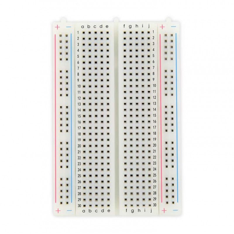 400-Point Solderless Half-Size Breadboard