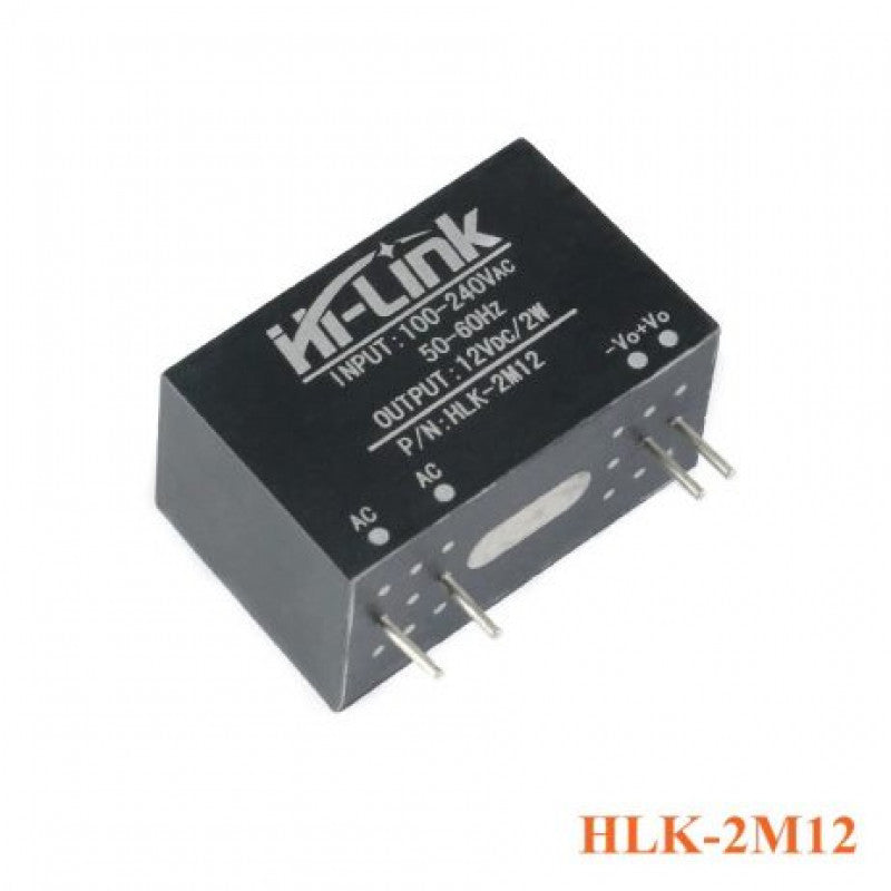 Hi-Link 12V 2W AC to DC Power Supply Module, HLK-2M12