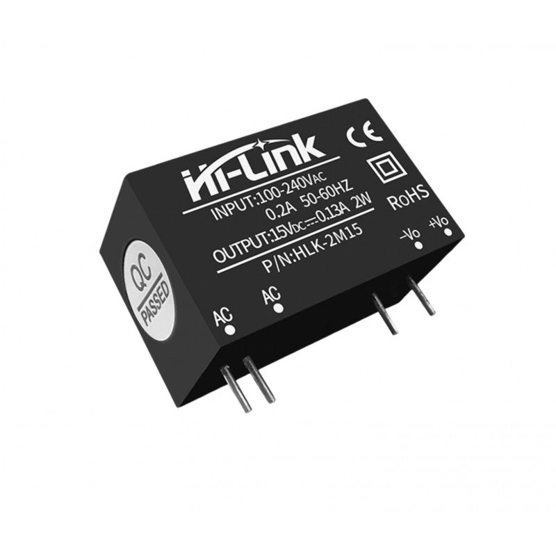 Hi-Link 15V 2W AC to DC Power Supply Module, HLK-2M15